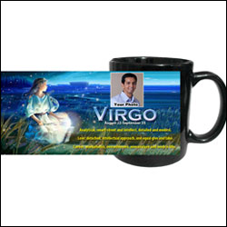 "Personalised Zodiac Mug - Virgo (Aug24 - Sep23) - Click here to View more details about this Product